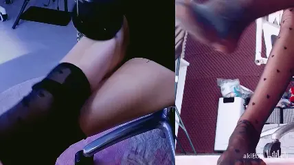 ASMR Aki秋水 绝对领域の双视角 润肤按摩耳朵超舒服哦 ASMR-boKE